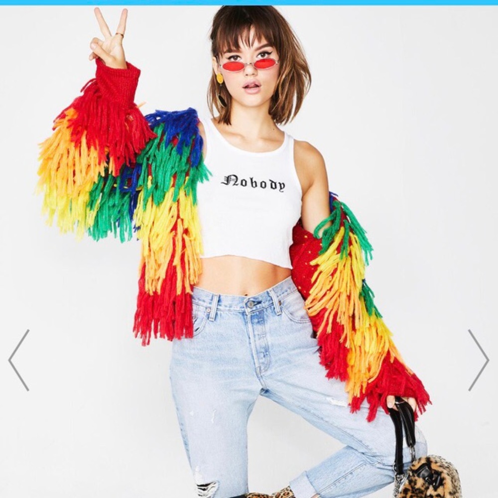 Rainbow sweater